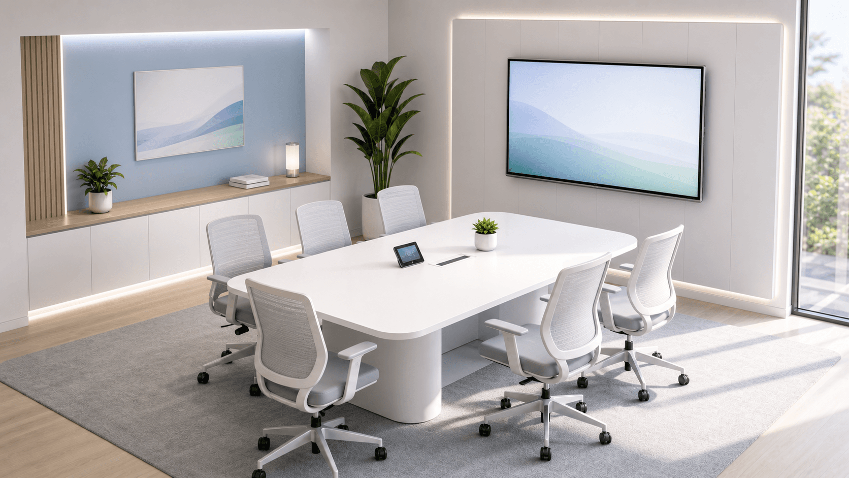 Modern conference room